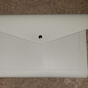 Glass Door & Co: Leather Megan Portfolio Clutch
